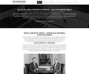 strona Kancelarii prawnej w Opolu